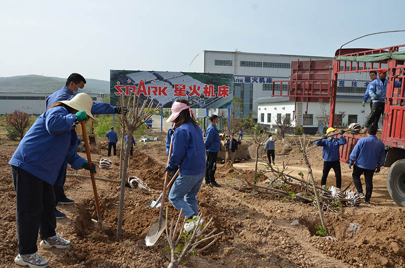持續(xù)開展義務(wù)植樹活動  努力綠化美化工作環(huán)境