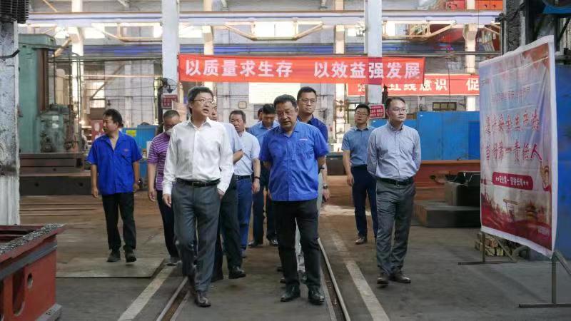 中信證券、嘉源律師事務(wù)所及大信會計師事務(wù)所一行領(lǐng)導(dǎo)來星火機床公司調(diào)研考察