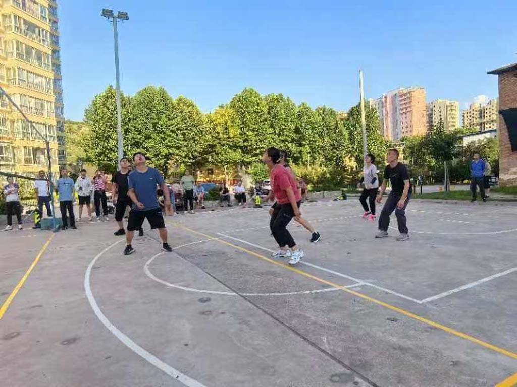 甘肅星火職工排球比賽拉開(kāi)序幕