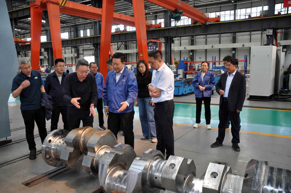 甘肅金控集團領(lǐng)導(dǎo)來星火數(shù)控公司調(diào)研